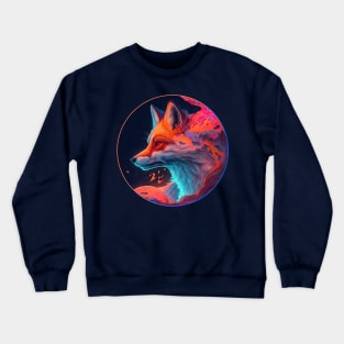 Fox - Cosmic Clouds Series Crewneck Sweatshirt